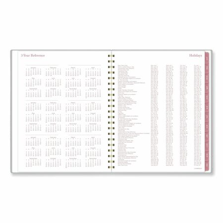 Cambridge Thicket Weekly/Monthly Planner, Floral Artwork, 11x9.25, 12-Month Jan to Dec: 2024 1681905